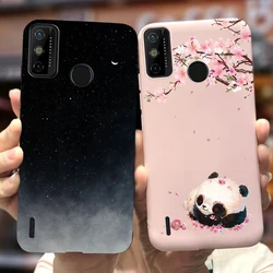 For Tecno Spark 6 Go Case 6.52'' Cute Bear Cartoon Cover Soft Silicone Phone Case For Tecno Spark Go 2020 KE5 Back Covers Bumper