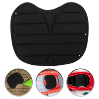 Comfortable Padded On Kayak Seat Cushion Lightweight Paddling Pad for Kayak Canoe Fishing Boat (Black)