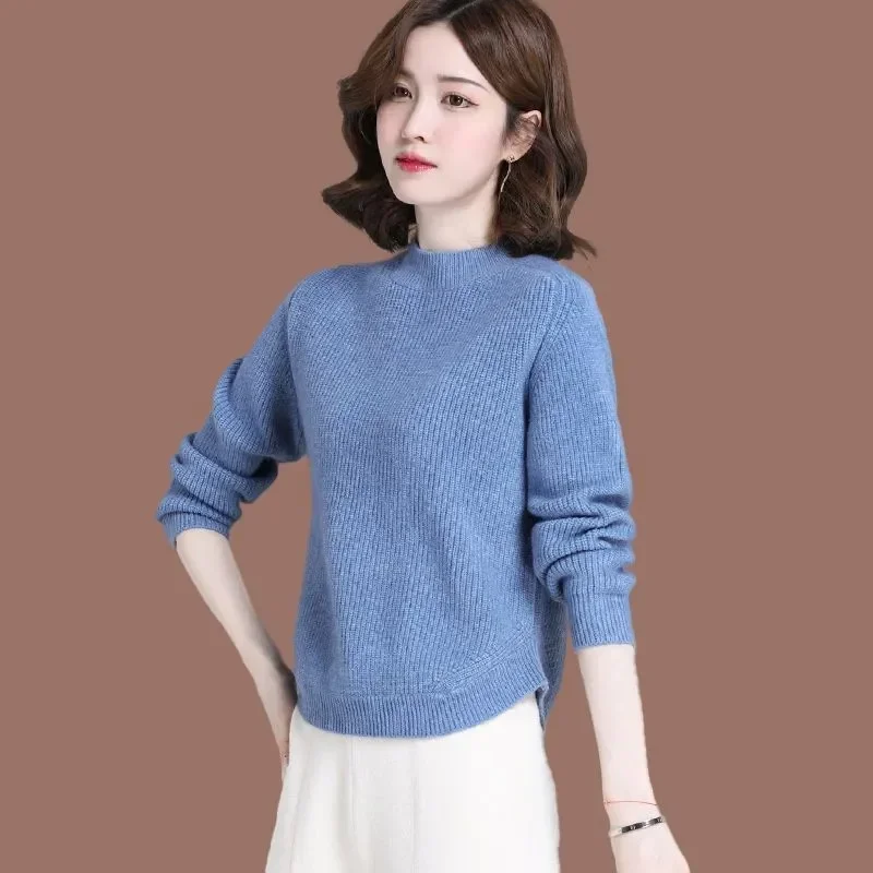 

Полуводолазка, новый женский стильный свитер, утолщенный осенне-зимний свитер с внутренним слоем