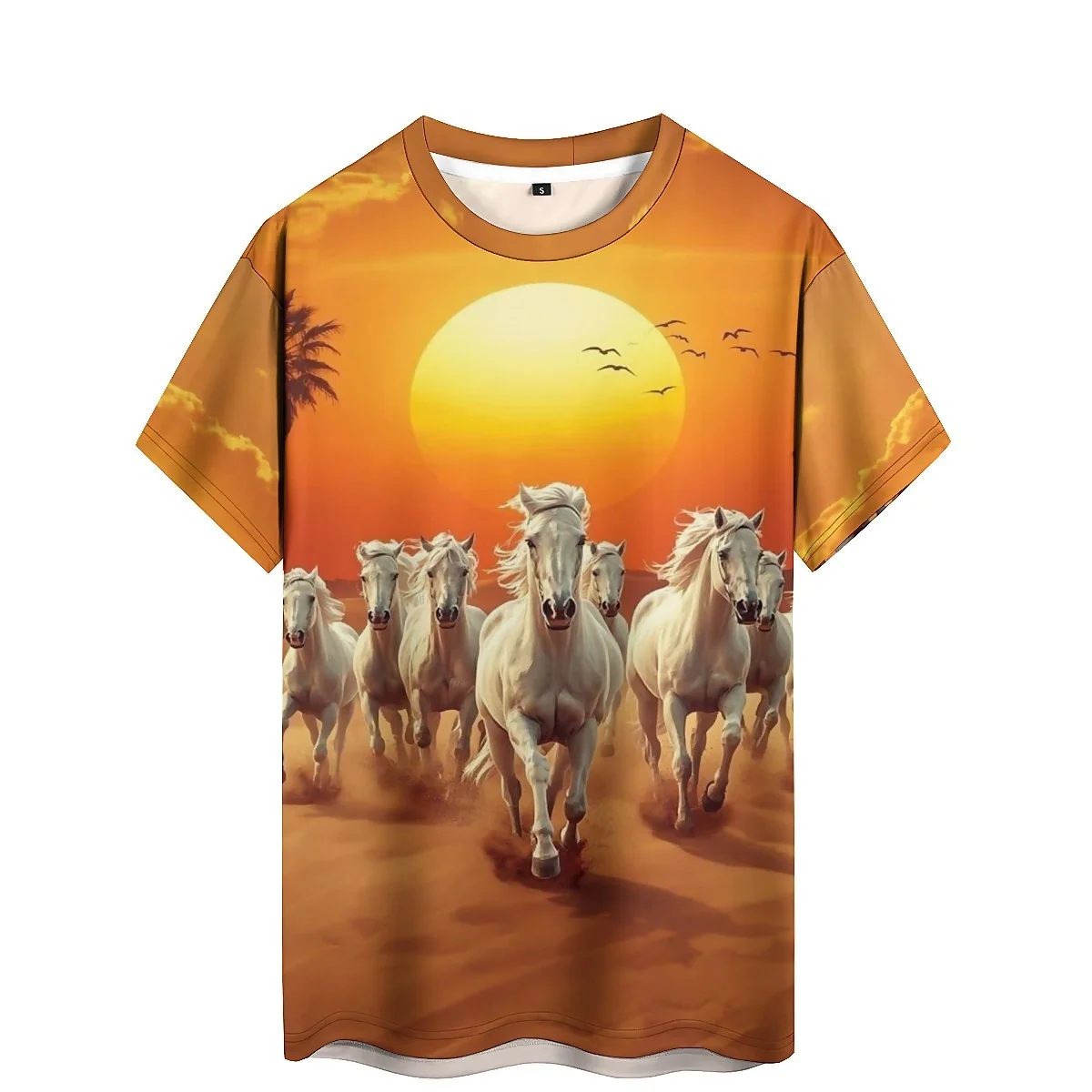 

Men's Party Event 3D Printed Short-Sleeve T-Shirt - Summer Sports, 3D Short-Sleeve, High-Quality Printing