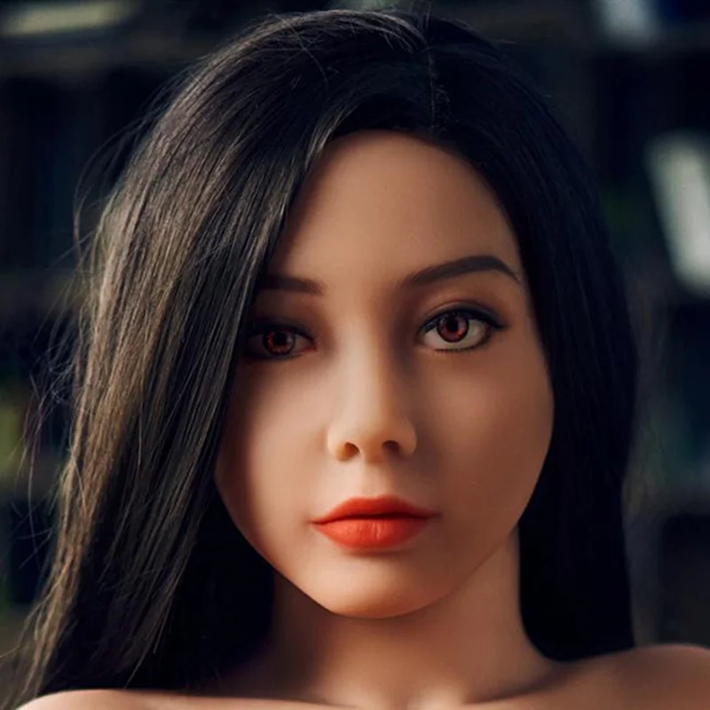 Silicone sex doll head, love doll heads, oral sexy toys, can fit for 150cm-175cm full sex doll TPE  body