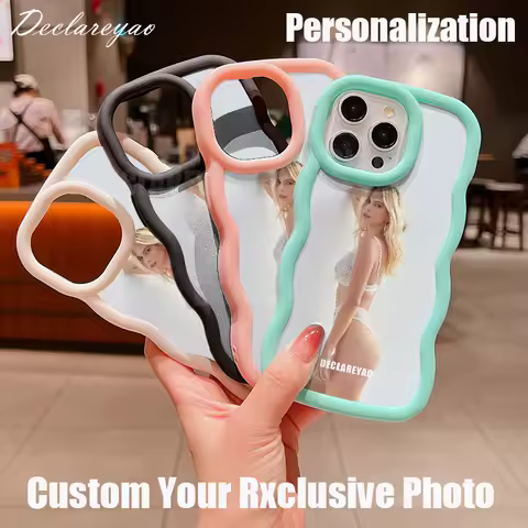 DIY Customized Name Photo Case For Samsung Galaxy A52 A54 A53 A55 A73 S20 S21 FE S22 S23 S24 S25 Ultra A06 A25 A16 A36 A26 Cover