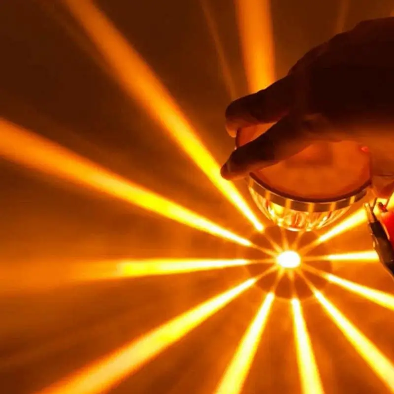 Luz de posición lateral de sandía, luces de posición laterales de remolque, indicador de iluminación auxiliar, reemplazo con rendimiento estable para