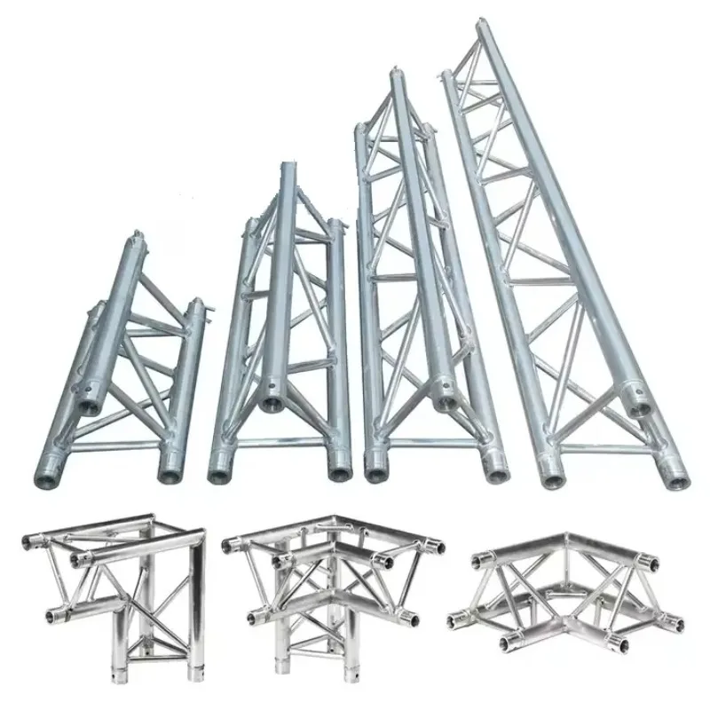 【specialized】Aluminum Spigot Bolt Triangle Truss For Lights Stage Factory Support Customization