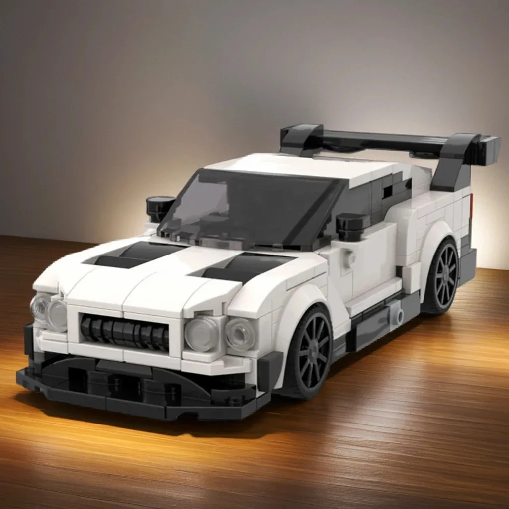 

485pcs MOC 2020 Bentleyss Continental GT3 City Champions Super Car Building Blocks Plastic Christmas toy Gift Educational