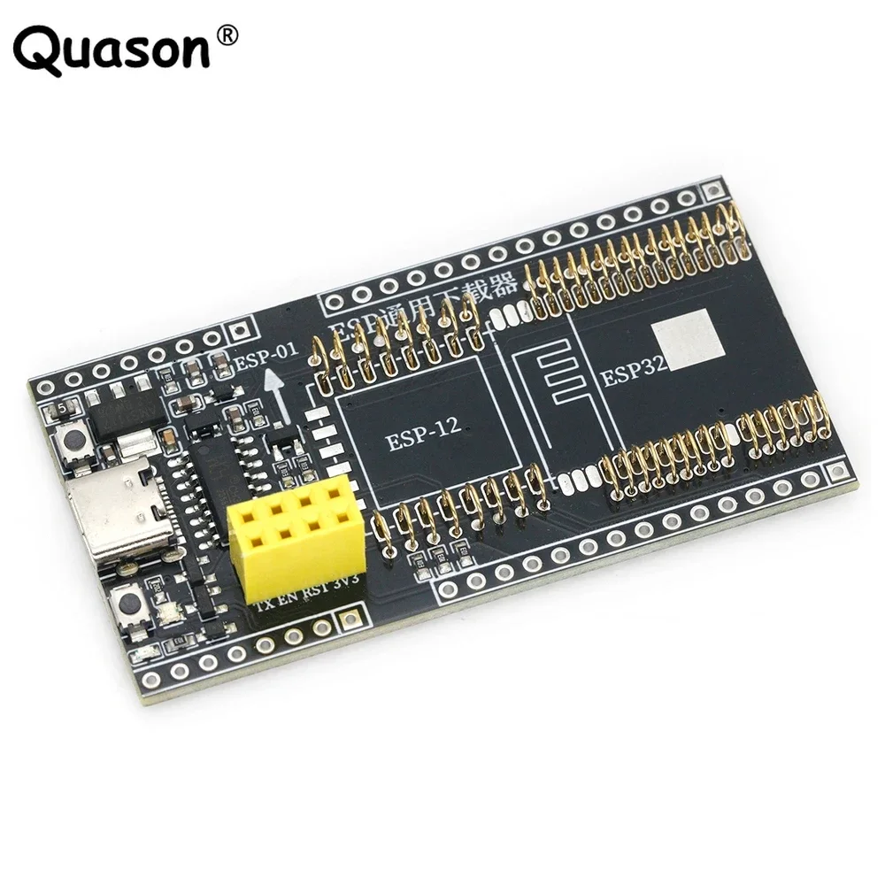 ESP8266 ESP32-WROVER Development Board Test Programmer Socket Downloader for ESP-01 ESP01S ESP12 ESP32