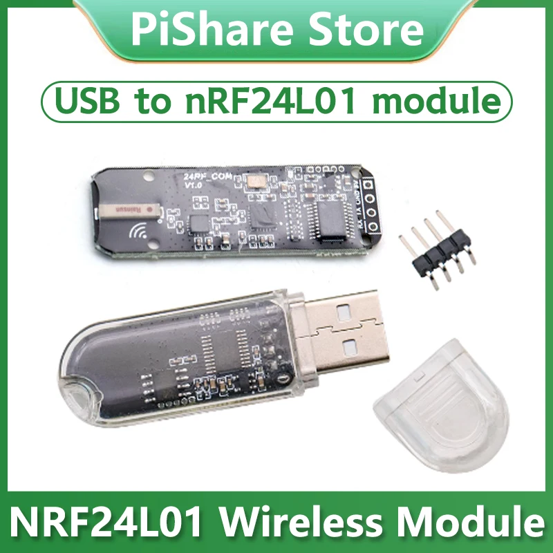 

USB to nRF24L01 wireless serial port module Development 2.4G Wireless Data Transmission Module