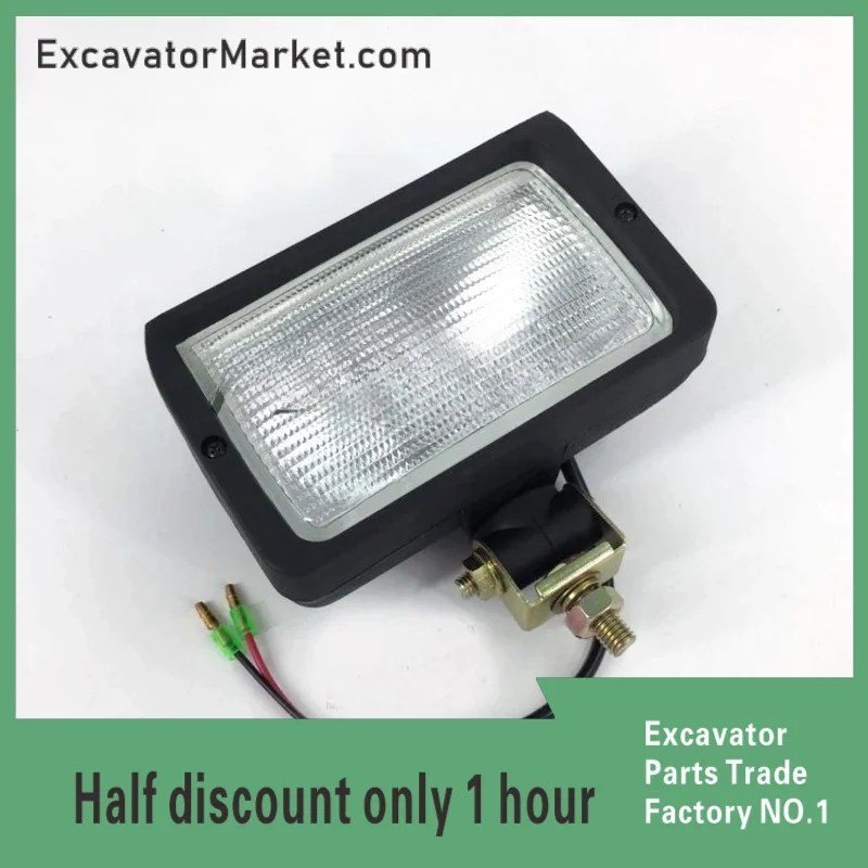 Excavator Accessories Hyundai/Doosan/Komatsu/Hitachi/Cat/XCMG/55/60-7 small excavation work headlights