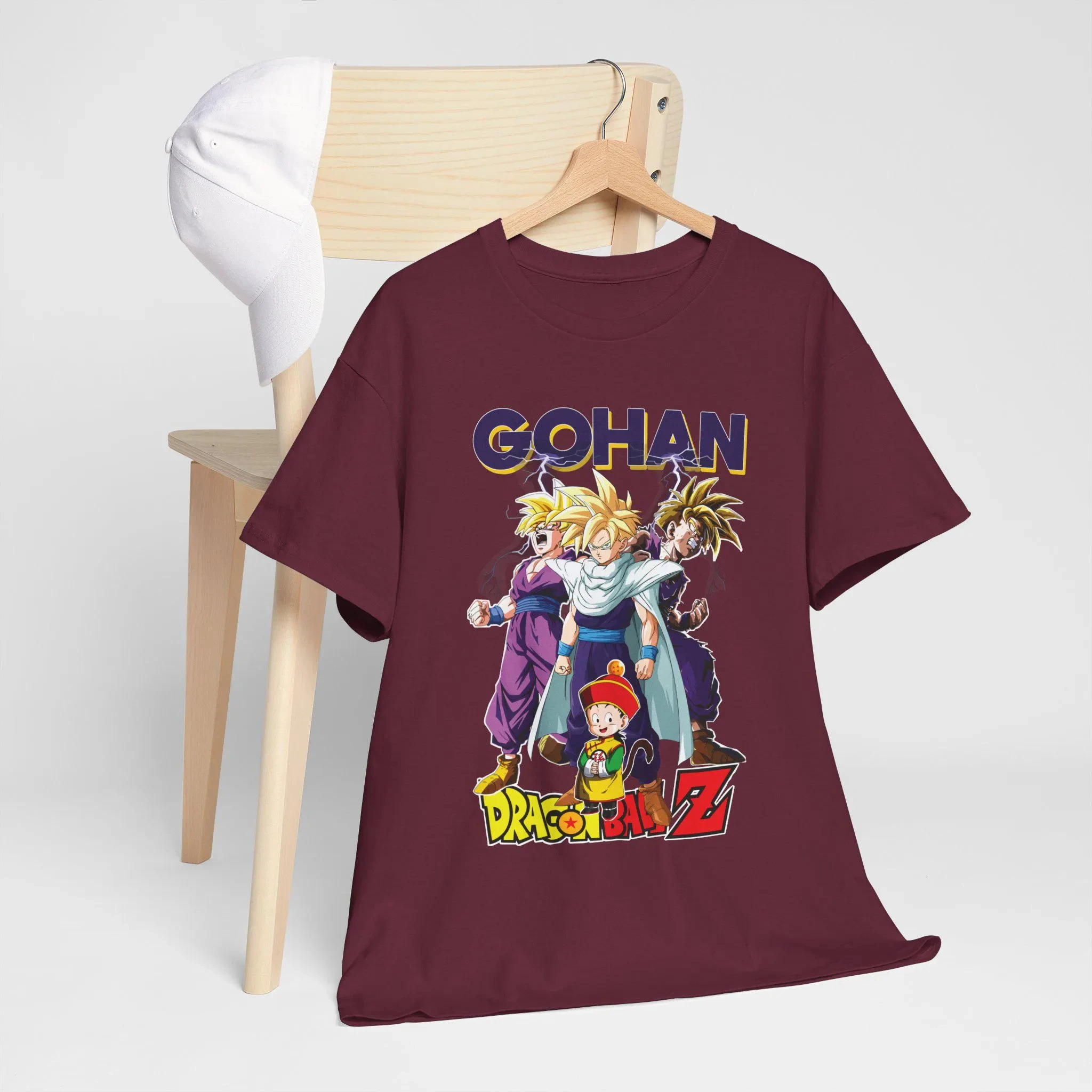 Producten kopen zoals anime-T-shirts, coole grafische shirts, unise-vriendelijke tops, cadeaus voor fans en casual T-shirts
