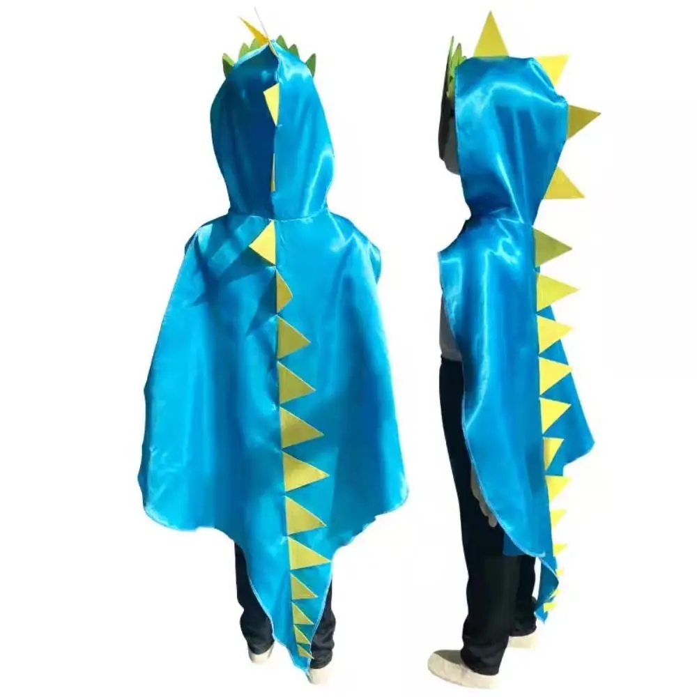 

Cute Mask Dragon Cloak Hooded Cape Golves Halloween Kids Costume Cosplay Costumes Dinosaur Costume Kids