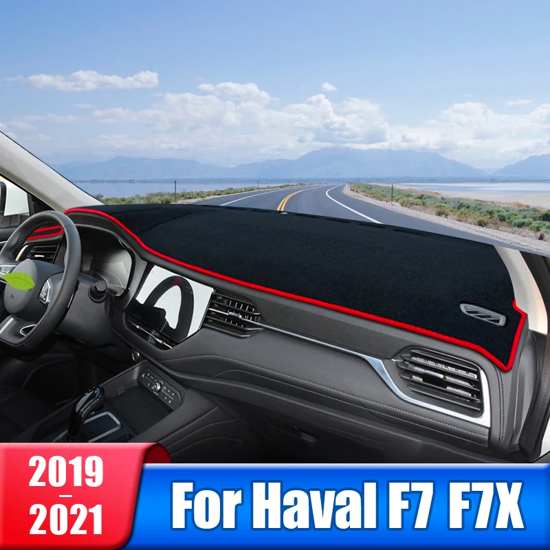 

Car Dashboard Cover For Haval F7 F7X 2019 2020 2021 Instrument Desk Sun Shade Mat Dash Non-slip Pad Carpets Accessories