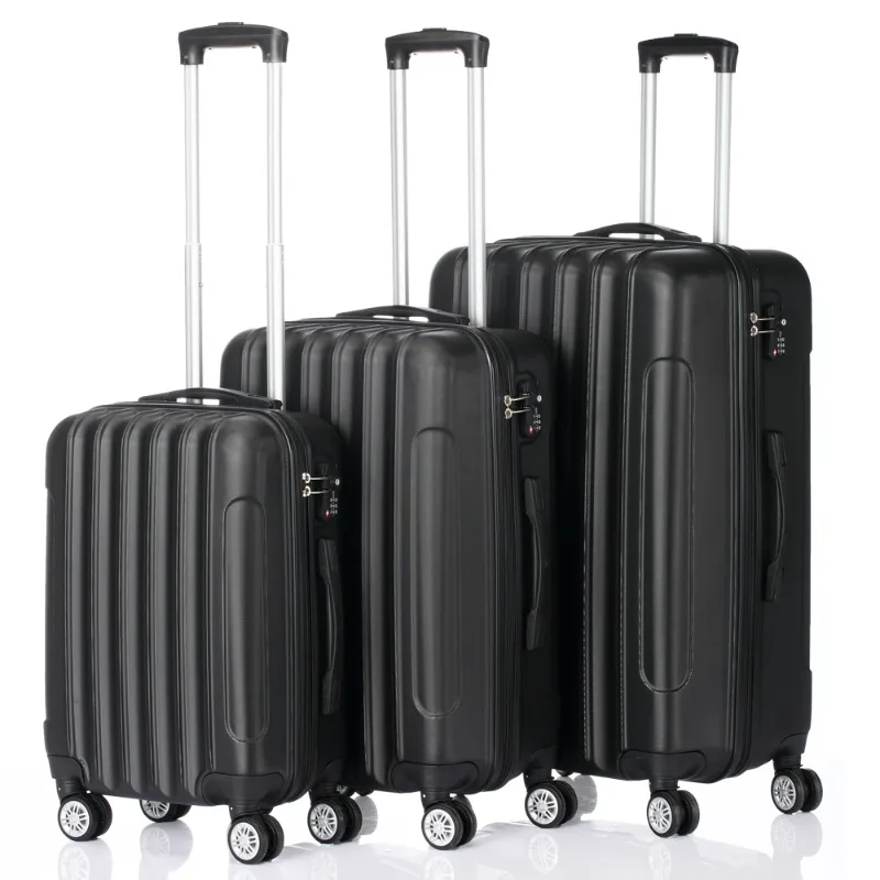 

3-in-1 Multifunctional Large Capacity Traveling Storage Suitcase Black