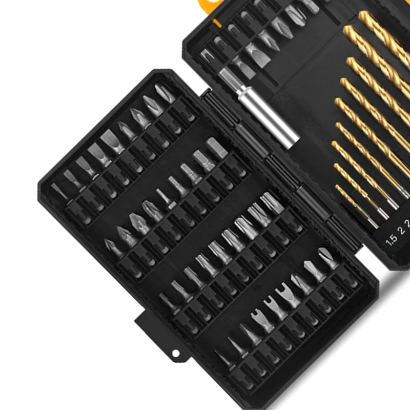 Multifuncional Screwdriver Tool Set, adequado para DIY e uso profissional, 54 pcs