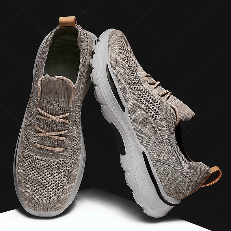 

Man Loafers Lightweight Sports Shoes Mesh Breathable Casual Sports Shoes Anti Slip Outdoor Product Launched Social Shoe Male