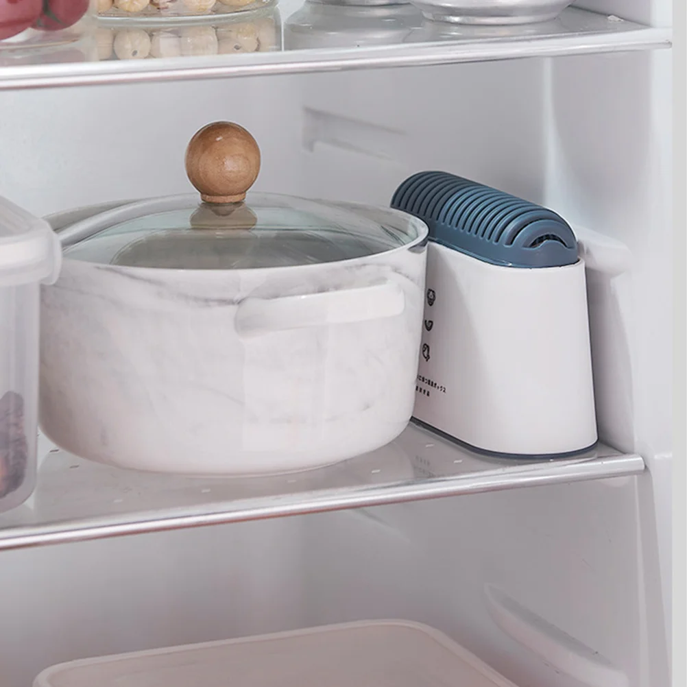 2 قطعة ثلاجة الفحم المنشط مزيل العرق صندوق قابلة لإعادة الاستخدام مزيل الروائح الكريهة امتصاص الهواء النقي لمبرد الفريزر #4