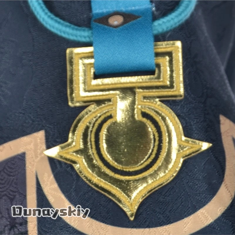 أزياء BFreminet The Sage of the Perished التأثيرية{Anna zhang Online}Genshin Impact Fontaine بدلة غوص باللون الأزرق الداكن Steampunk #4