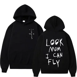 Rapper Cactus Jack Album Print Men's Casual Hoodies Fashion Women Pullover Sweatshirts Hip Hop Trend Oversized Hooded Streetwear