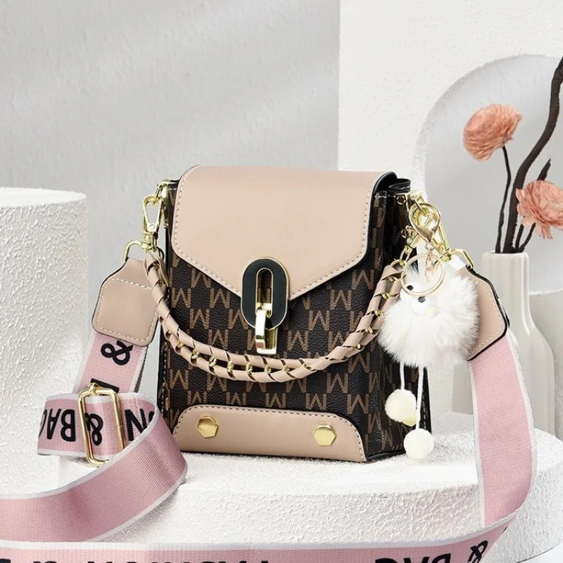 Stijlvolle kunstleren crossbodytas Dames RFID-blokkerende ritssluiting Metalen ketting Lichtgewicht best verkochte avondtas ​