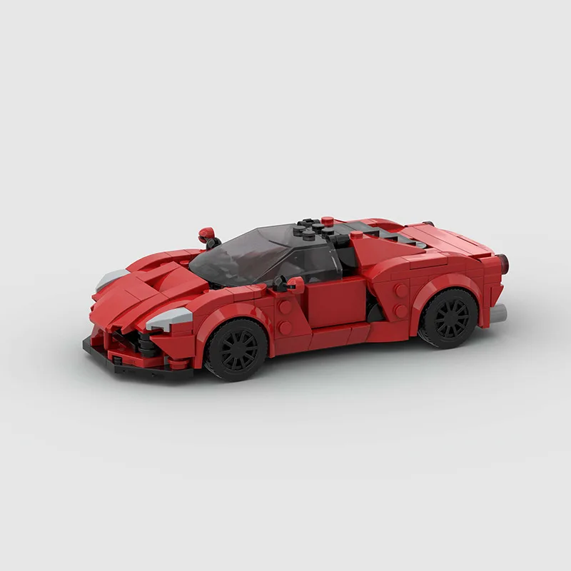 

Наборы строительных блоков MOC V2 Sports Cars, конструкторы, подарки, игрушки для мальчиков, девочек и взрослых, 286 деталей
