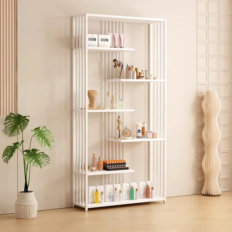 Cosmetics Display Cabinet Product Beauty Salon Sample Shelf Trophy