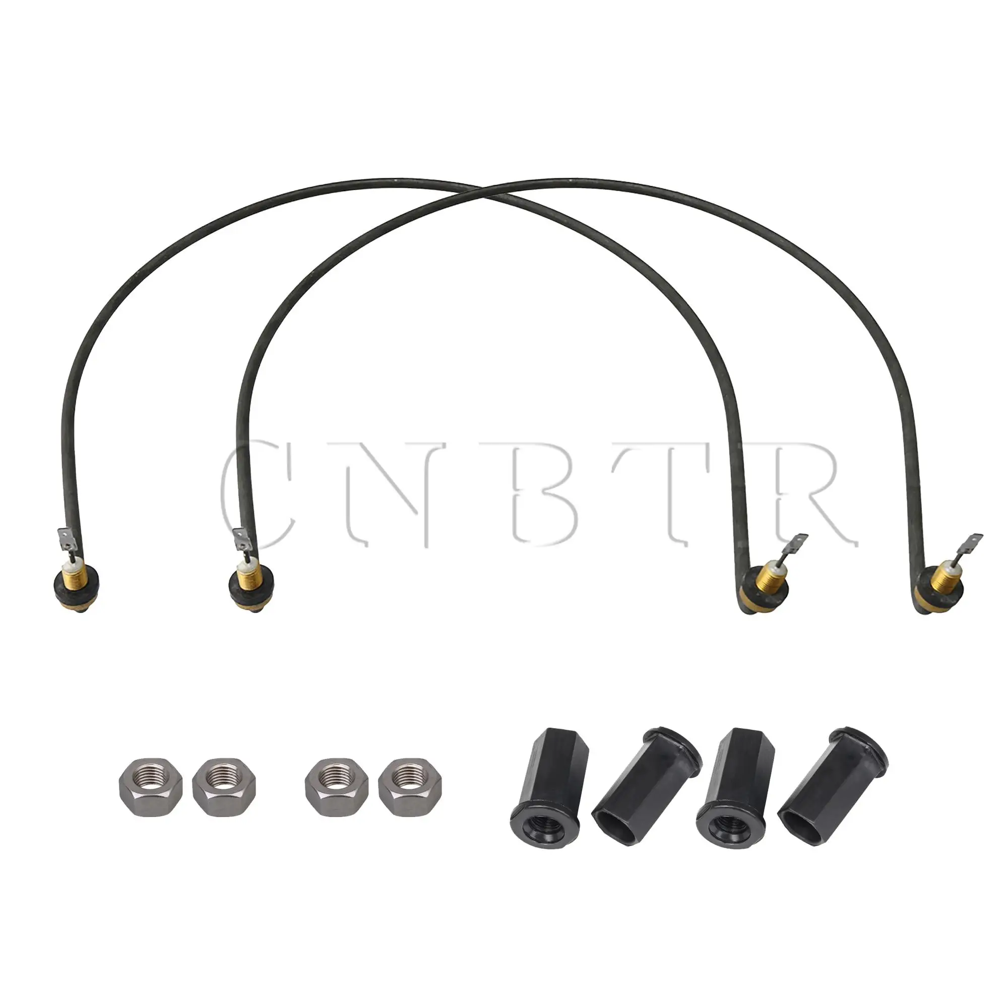 CNBTR 2Pieces 2977737 Heating Element Set Replacement for Kenmore Dishwasher Repair