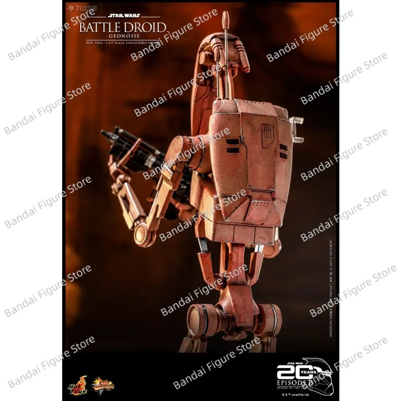 Original HOTTOYS HT MMS649 1/6 Scale Collectible Star Wars BATTLE DROID GEONOSIS 12'' Male Solider Action Figure Full Set Toys