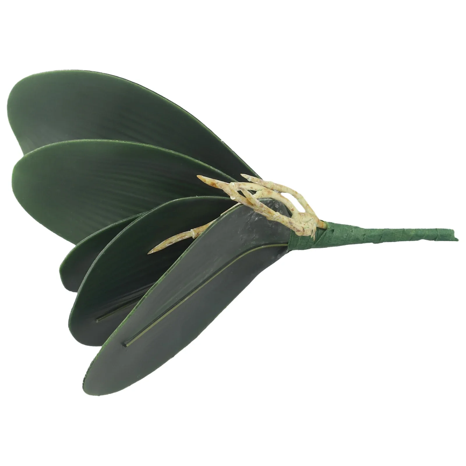 العثة الاصطناعية أوراق الأوركيد الديكور أوراق الحرير الاصطناعي فراشة السحلية حفل زفاف الزهور وهمية مفيدة