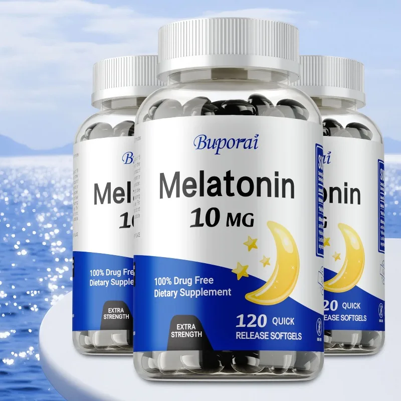 Melatonin - Improves Insomnia, Calm The Mind, Relaxes Mood, Regulate Rhythm, Improve Sleep Quality, Maintain Vitality