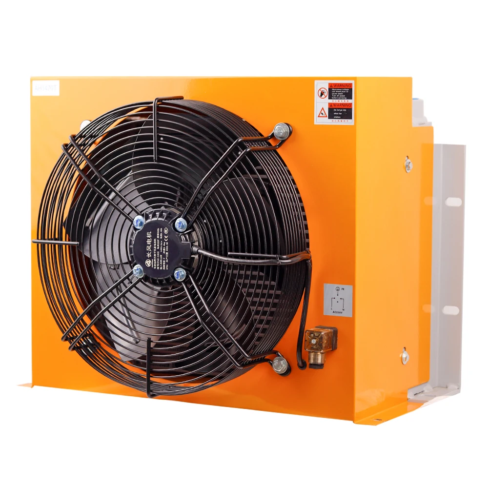 JHZ forAH1470T-CA Hydraulic Air Cooler 24V/12V/220V/380V Truck-Mounted Crane Modified Fuel Tank Cooling Cooler Air-Cooled Oil Ra