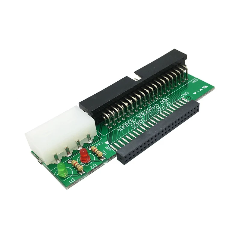 44 Pin 2.5 " HDD to 3.5 " IDE 40 Pin Interface Hard Disk Drive HDD Converter Adapter for Laptop Desktop PC Computer