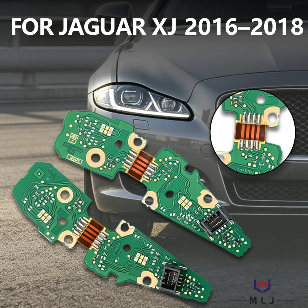 For Jaguar XJ X351 2016-2019 Headlight Aftermarket Replacement DRL Light Source Chip PCB Board Daytime Running Light LED Module