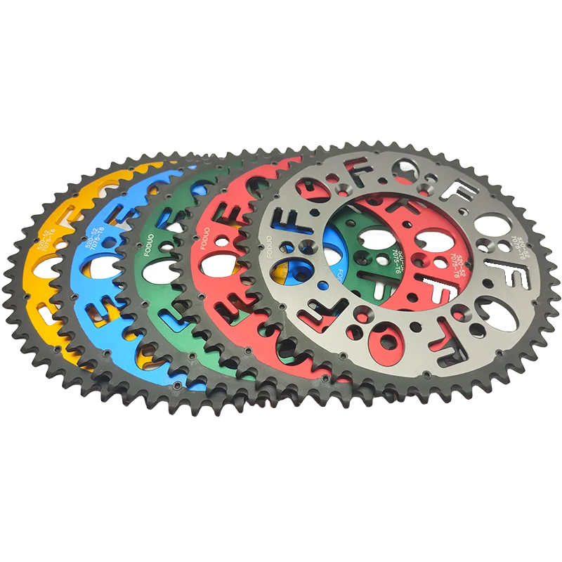 

Motorcycle Rear Chain Sprocket Dirt Bike Enduro Steel Aluminum Dual Chain Plate Brake Disk For KTM HUSQVARNA GASGAS 52T Wheel