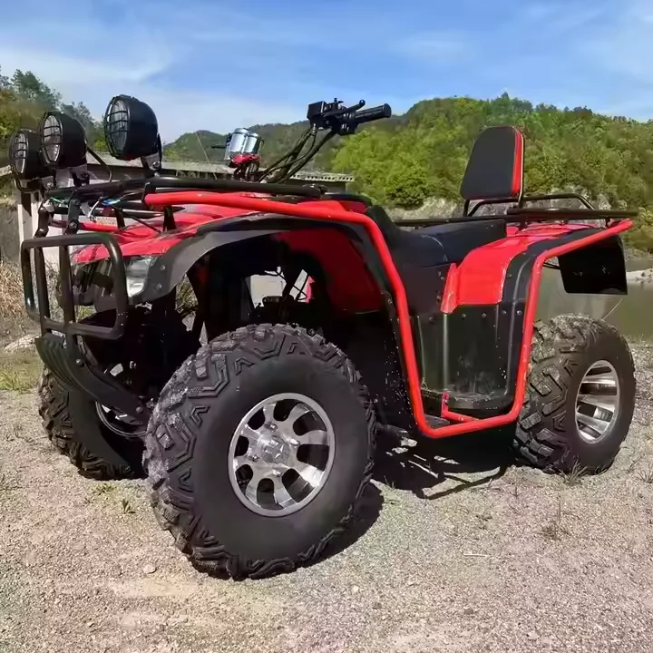 200cc Automatic 4 Stroke 1 Cylinder Air-Cooled ATV Chain Drive 4 Wheeler with High Transmission System