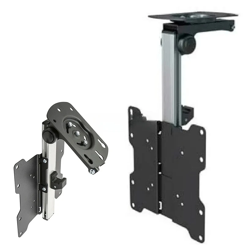 Foldable Car Ceiling 17-37 inch ScreenMonitor Holder TV Mount Hanger Wall Mount Rack Cabinet Mount