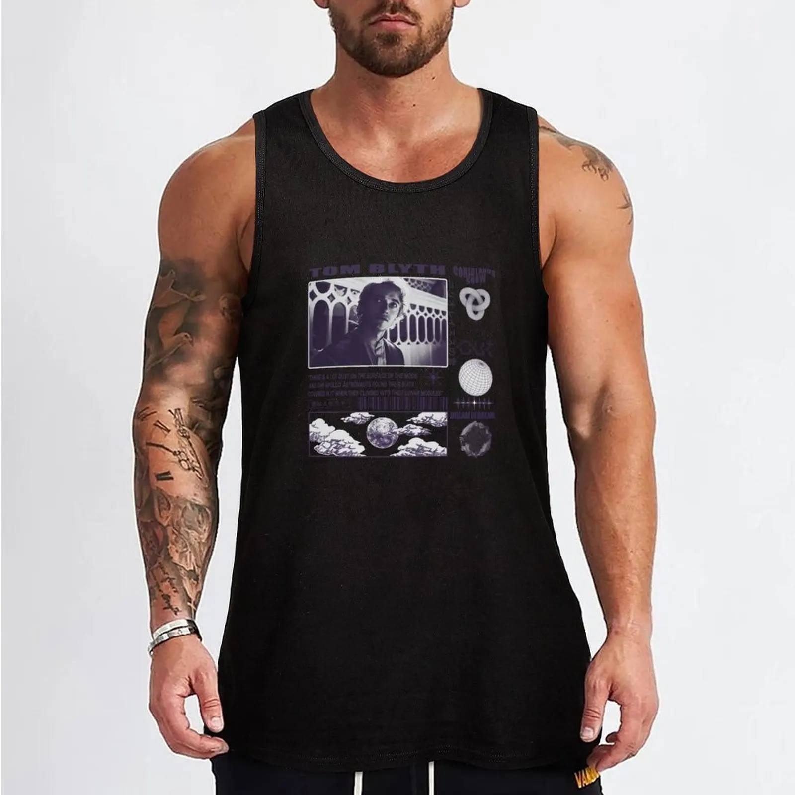 Coriolanus Snow Tank Top Gym clothes gym accessories men gym clothes men sleeveless vest men