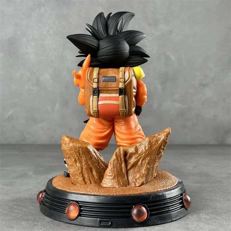 Figurine Dragon Ball de 22cm en PVC, Sou Goku, Anime, Tête de Resubdivision, Modèle de Statue de Collection, Jouets d'Ornement, Cadeau