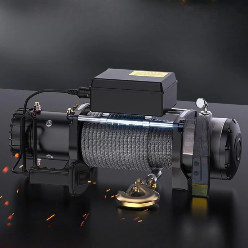 

Self-rescue winch release device for vehicle-mounted small crane off-road vehicle