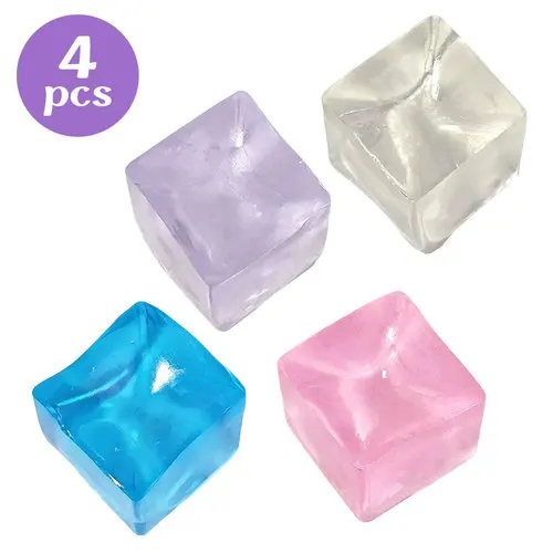 Snowflake Ice Cube Anti-stress Squishy Slow Rebound Squeeze Toy_voghion.com
