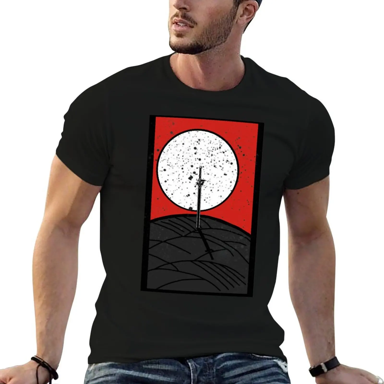 

Elucidator Hanafuda Card T-Shirt anime tshirt t shirt man luxury man t shirt cotton high quality T-Shirt