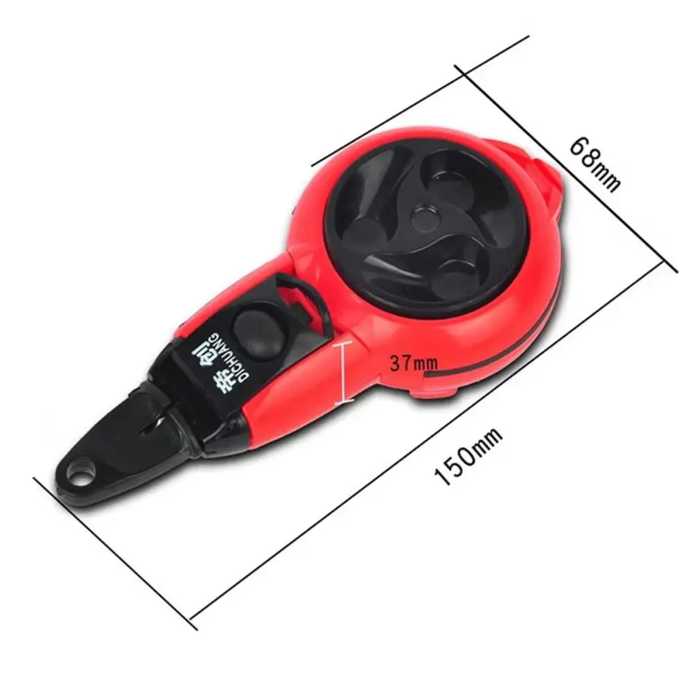 Automatic Rewinding Mini Ink Draw Line Marker Nylon Wire Durable Wood Scriber Strong Scalability ABS Ink Fountain Carpenter