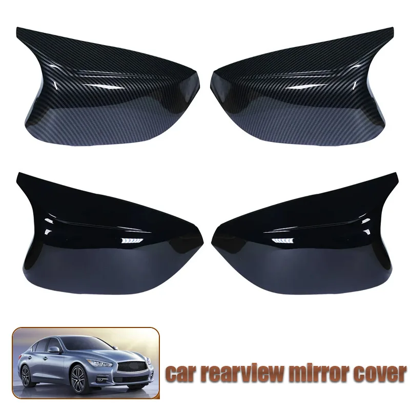 

For 14-19 models of Infiniti Q50 Q60 Q70, reverse mirror housing, rearview mirror cover replacement, exterior decoration