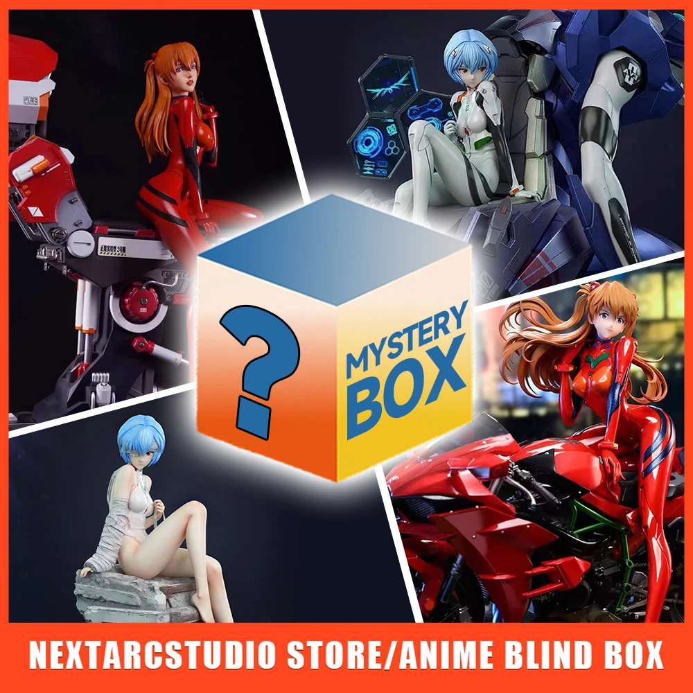 Evangelion Blind Box Anime Figures Random EVA PVC Action Model Collectible Mini Middle Big Size Gift Surprise Doll Toy Fans