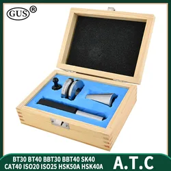 BT30 BT40 BBT30 BBT40 HSK40A HSK50A SK40 CAT40 ISO20 ISO25 ATC Spindle Calibrator Testing The Calibration A.T.C Equipment Tools