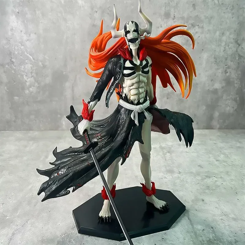 34cm Anime Bleach Figures Kurosaki Ichigo Bull Head Model Dolls Figurine Gk Character Hollow Action Figure Collection Toy Gifts