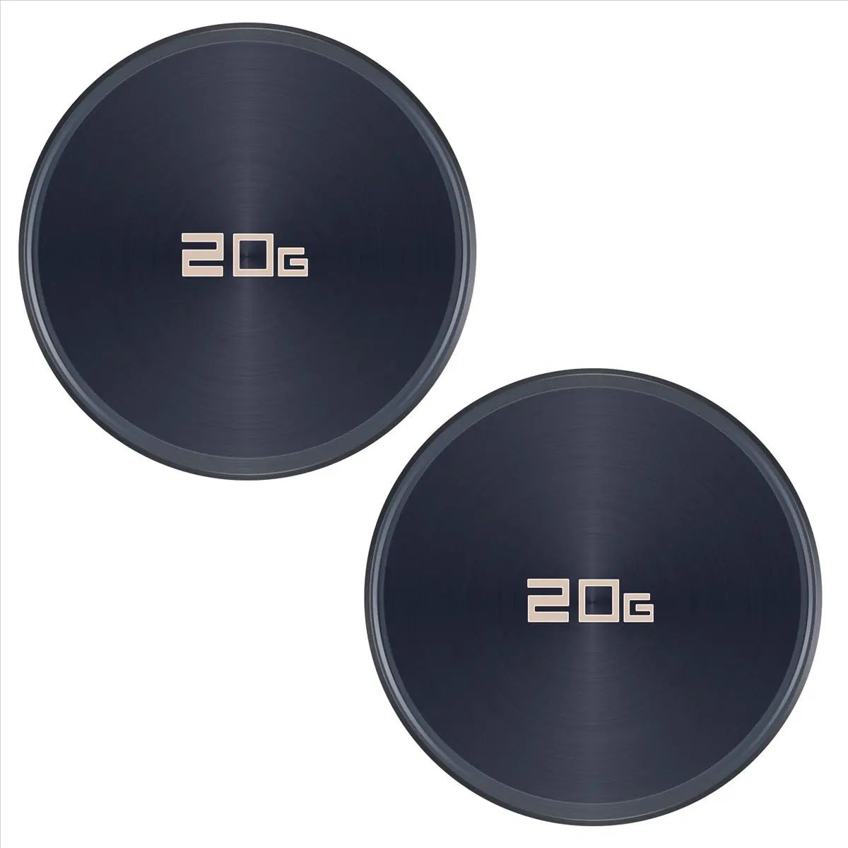 T34C 2pcs New Applicable Golf Club for AI ONE Artificial Intelligence Putter Weight Block Legal Code(20g)