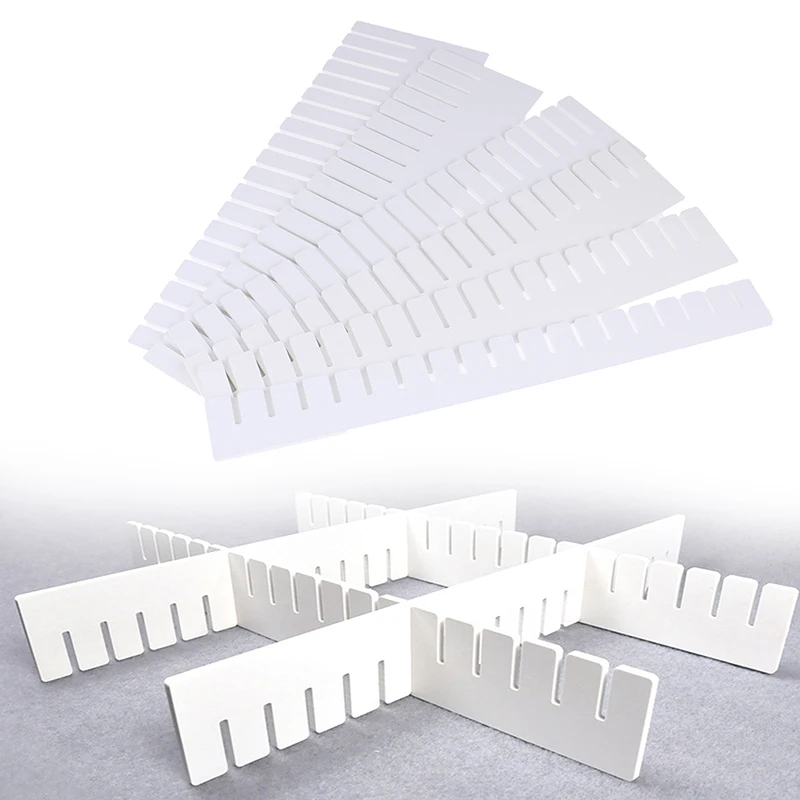 Divisore per cassetti 1pc separatori per uso domestico Organizer per divisori per ufficio