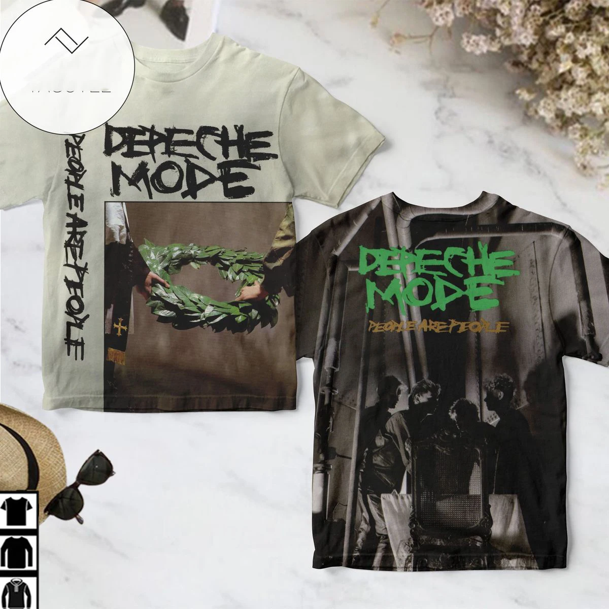 New Rock Depeche Mode Album 3D Print T-shirts Summer Men Women Hip Hop Trend Short Sleeve Tees Oversized Loose Casual Street Top