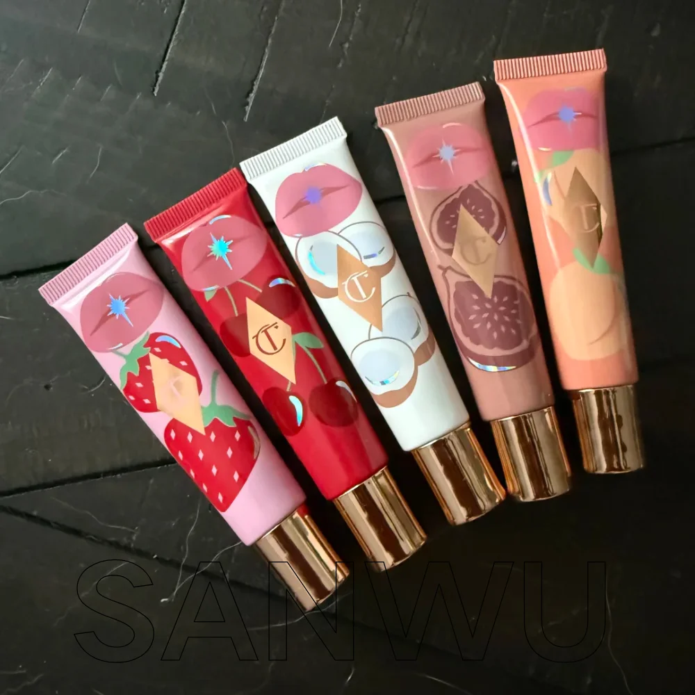 Charlotte/Tilbury Jelly Lipgloss Lippenbalsem Zachte Buis Spiegel Lip Glazuur Watermeloen Bessen Cherry Jelly Transparante Lipverzorging