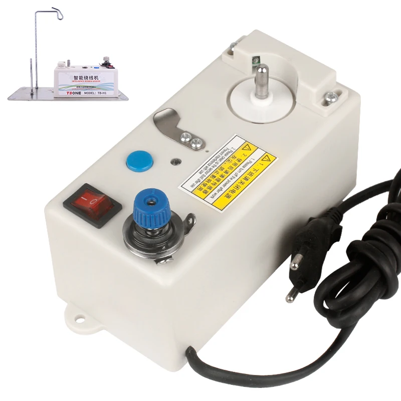 

Портативная быстрая автоматическая машина для намотки шпульки 90-260 В, электрическая швейная машина, помощник, интеллектуальная подставка для ниток, аксессуары для вышивания