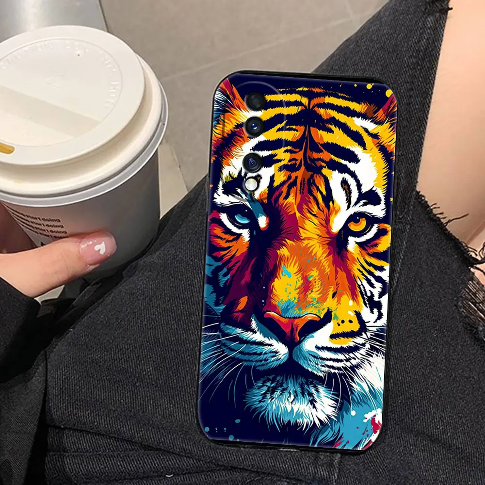 Wolf Tiger Dragon Phone Case For HONOR 400 20 90 X5C X6B X7 X7A X7B X7D X8B X9 X9B X9D X9A HUAWEI NOVA 3I 7I 8I P30 Case Cover view 2